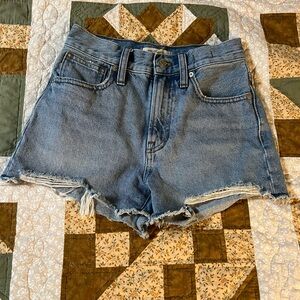 Madewell the perfect Jean short